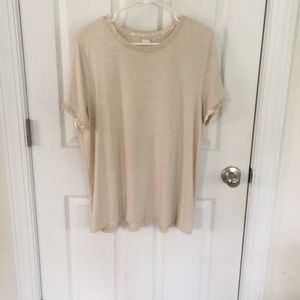 Gap Cream Preppy Tee Shirt